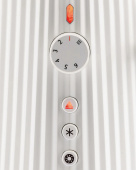 Alessi - Plissé, lång brödrost med dubbla fack, MDL15 W Alessi - Plissé, lång brödrost med dubbla fack, MDL15 W